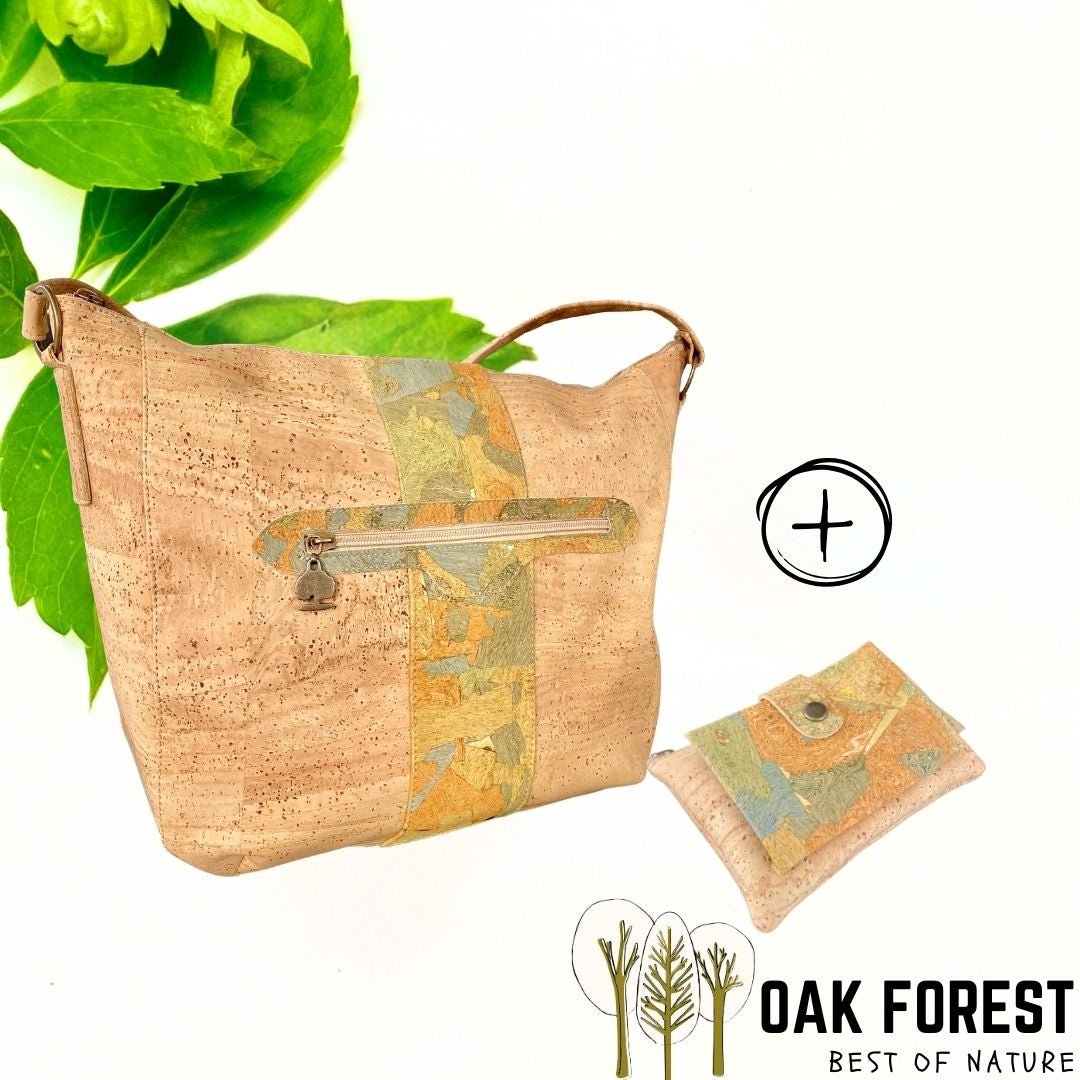 Sac à main artisanal en liège "Grandiosa"