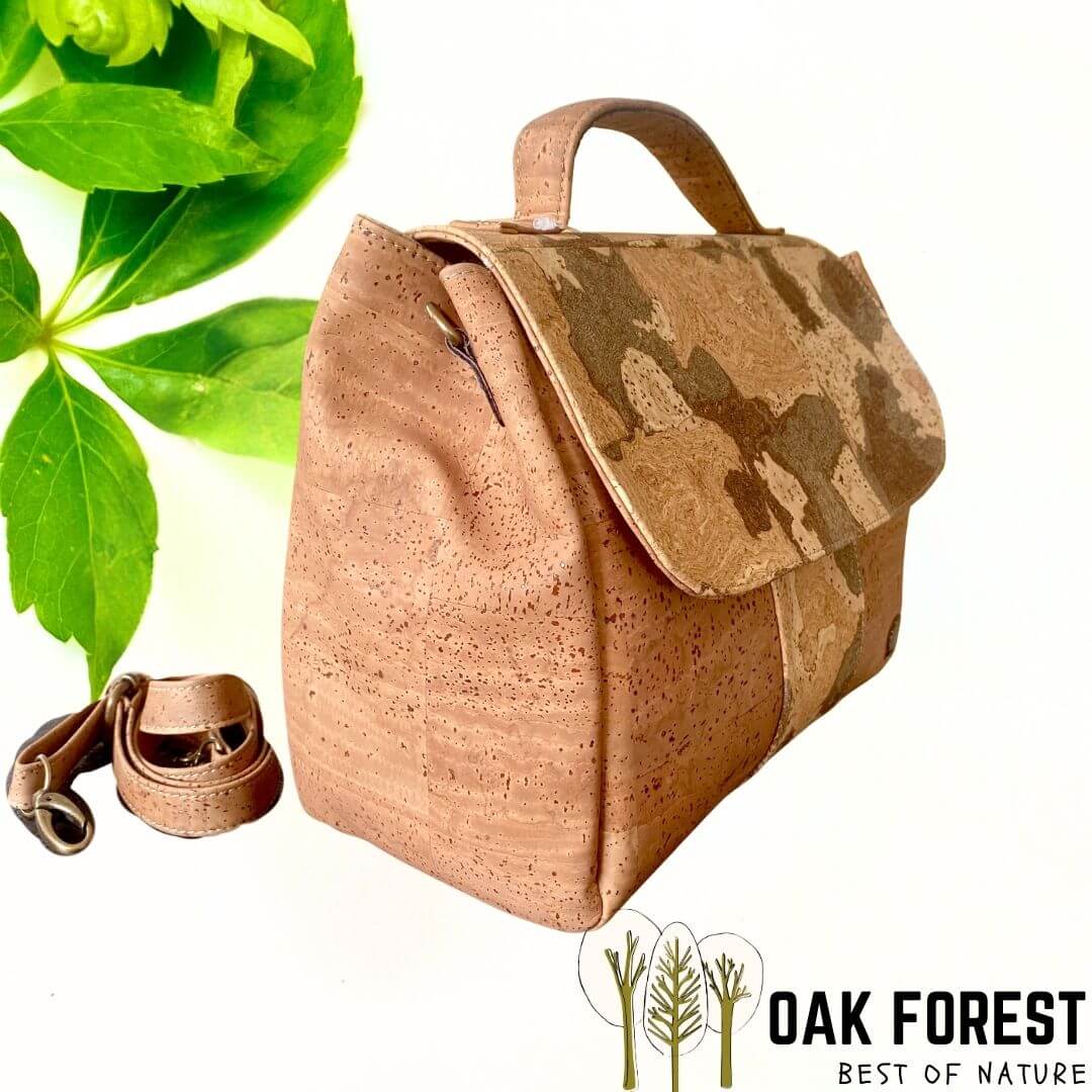 sac en liege vegan - sac liege portugal - sac liege France - sac liège portugais - sac en liège vegan - sac motif Picasso - sac cuir vegan - sac cuir végétal - sac a main liege - sac femme naturel - sac femme vegan - cruelty free