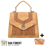  sac liege - sac liège - sac en liege vegan - sac femme liege - sac cuir végétal - sac cuir vegan - petit sac femme léger - sac trapèze liege femme - sac original femme chic
