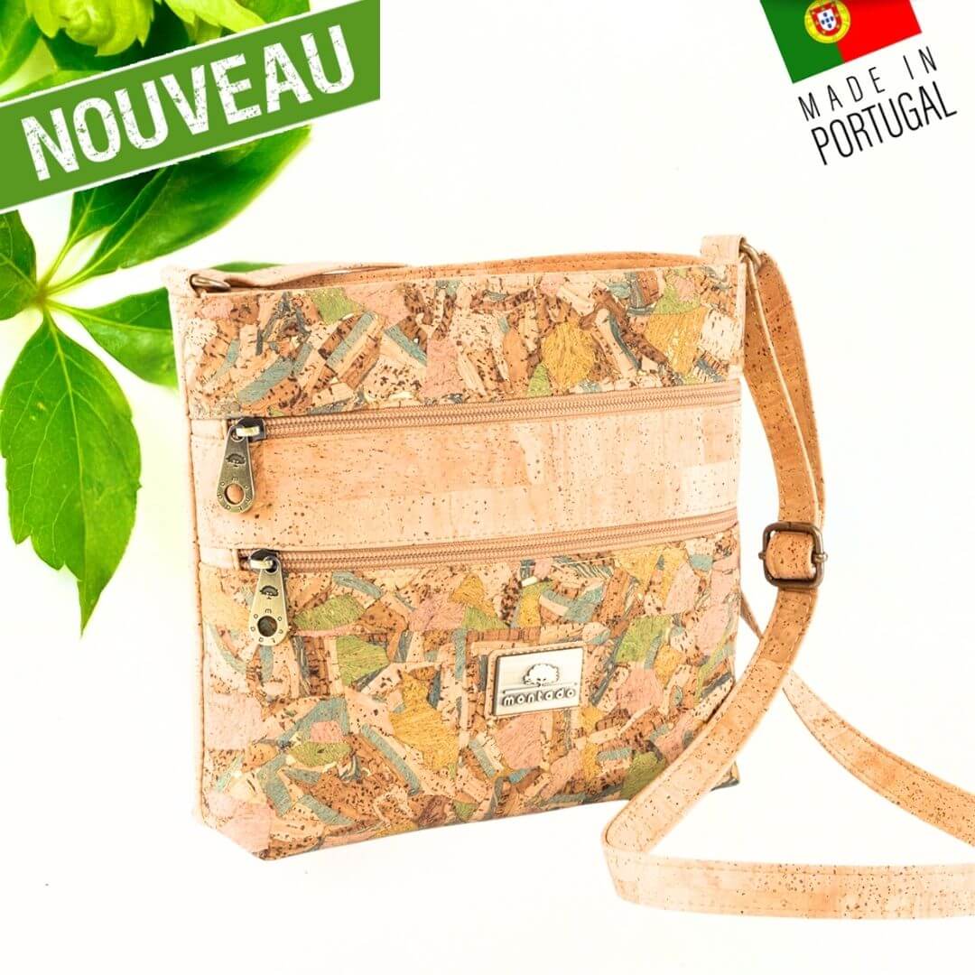 sac en liège - sac bandoulière en liège - sac femme - sac a main femme - sac vegan - sac végétal sac végétarien - sac cuir végétal - sac Portugal sac pas cher - sac tendance - sac en liège France - sac vegan femme - sac léger et pratique - sac naturel - sac artisanal - manga - sac manga - sac camel - petit sac pratique - sac fille - idée cadeau vegan