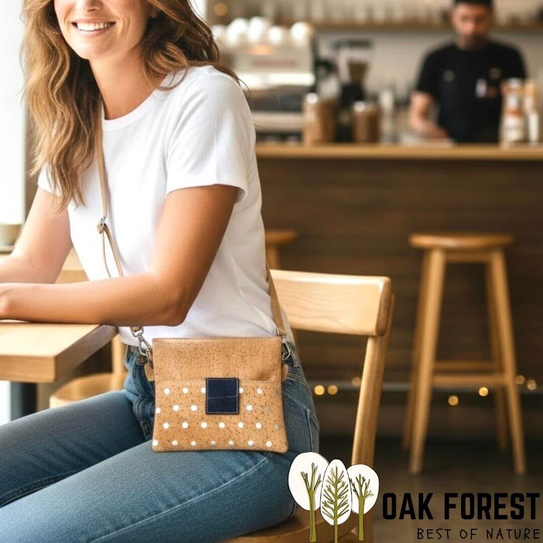 sac en liège - sac bandoulière en liège - sac femme - sac a main femme - sac vegan - sac végétal  sac végétarien - sac cuir végétal - sac Portugal  sac pas cher - sac tendance - sac en liège France - sac vegan femme - sac léger et pratique - sac naturel - sac artisanal - manga - sac manga - sac camel - petit sac pratique - sac fille - idée cadeau vegan