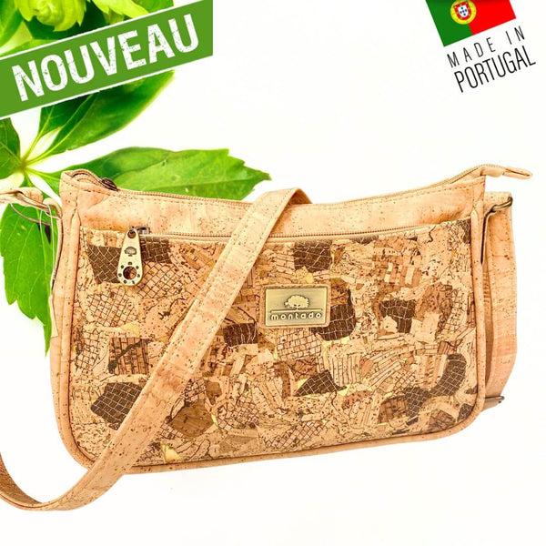 Sac à Dos Femme En Liège écologique – Vintage, Imperméable, Compartiment Ordinateur, Bretelles Réglables