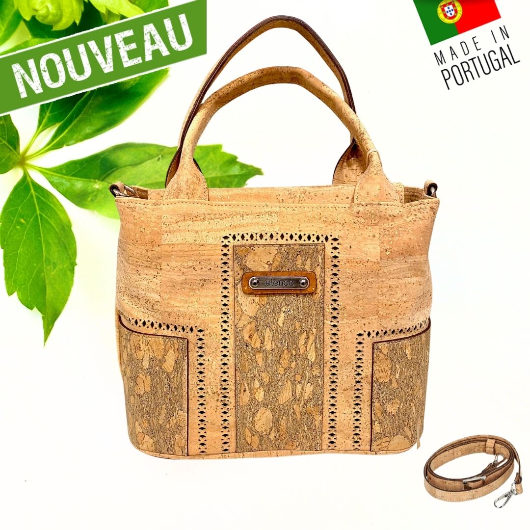 sac liege portugal - sac à main femme vegan - sac liège vegan made in france - sac made in France - sac artisanal haut de gamme - joli sac liège femme - idée cadeaux femme - sac en liege végétal - sac cuir végétal - sac liege portugal - sac femme vegan léger - sac léger femme - sac chic en liège - sac habillé en liège - sac liege original