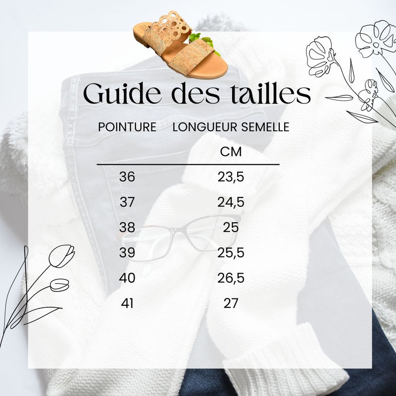 Claquette taille 24 sales