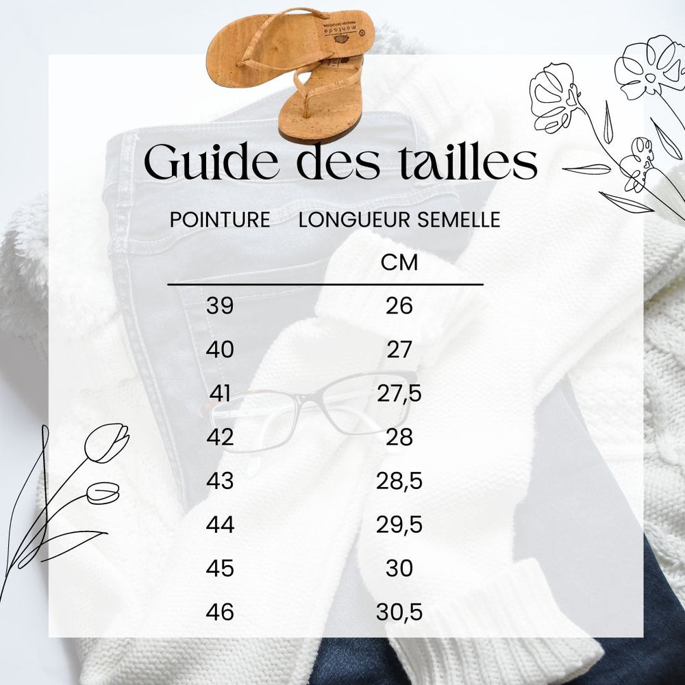 Tongs LIEGE Claquettes Vegan en liege naturel ecologique Oak Forest