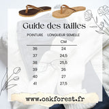 Tongs en liège - Claquettes en liège naturel