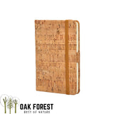 Mini Notepad in artisanal natural cork - Cork notebook