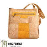 Handmade cork shoulder bag “Cristina”