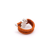 Bague en liège artisanale "Ma chance"
