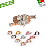 bague liège - bague en liège - bague liege - bague en liege - bague vegan - bague fantaisie - bague femme - bague ajustable- bague Portugal - bague trèfle