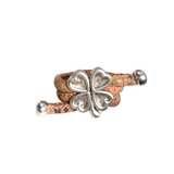 Bague en liège artisanale "Ma chance"