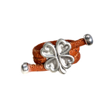 Bague en liège artisanale "Ma chance"
