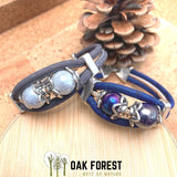 bracelet liège - bracelet en liège - bracelet liege - bracelet en liege Portugal - bracelet femme vegan - bracelet femme marron - bracelet femme perles nacrées - bracelet artisanal portugal - liege made in France - liege made in portugal - bracelet femme bleu marine - bracelet femme gris - fêtes des mères - idée cadeau pas cher