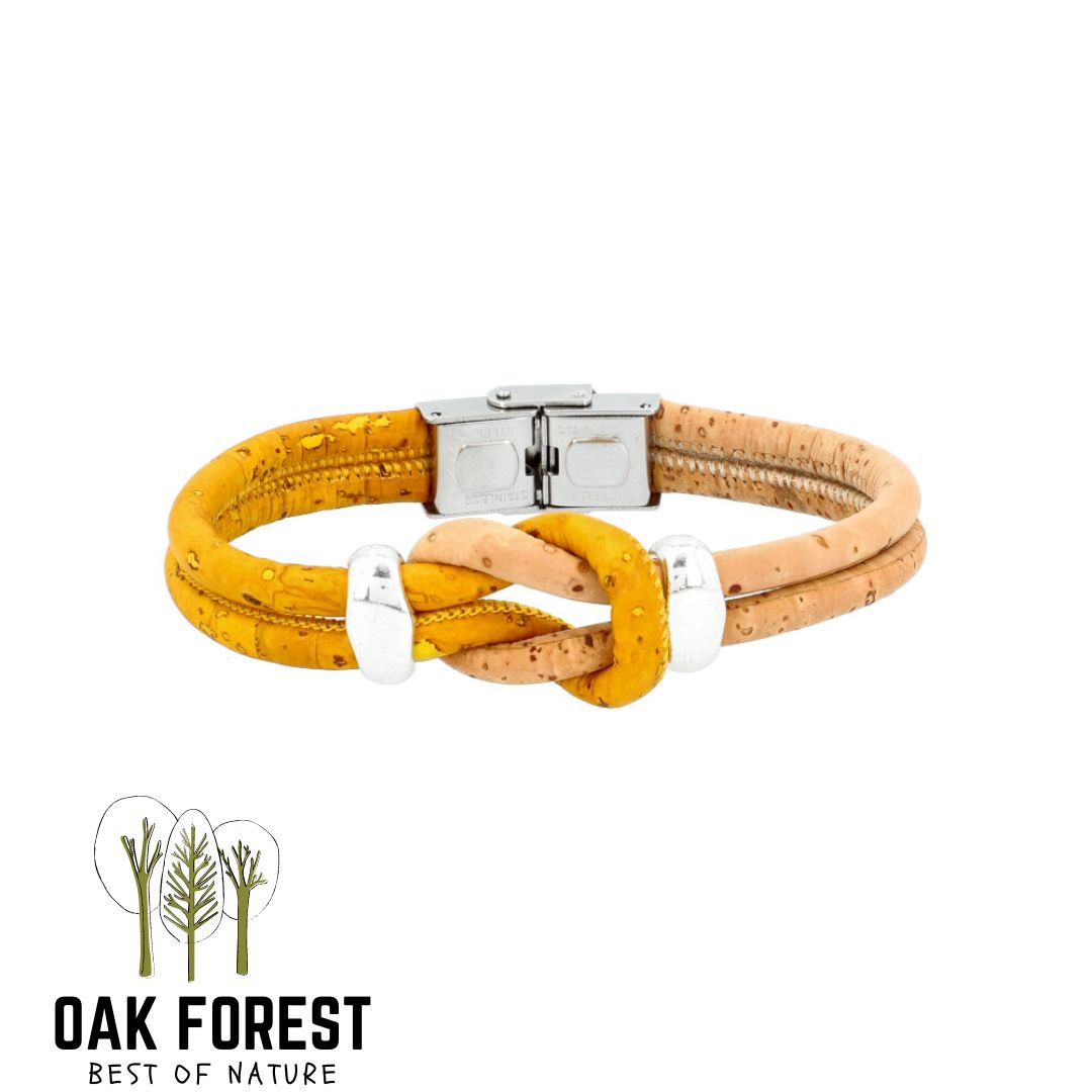 bracelet liege portugal - bracelet liege femme - bracelet vegan femme - bracelet naturel en liege - bracelet liège - bracelet liège made in France - bracelet tressé liege - bracelet cuir végétal - bracelet cuir vegan