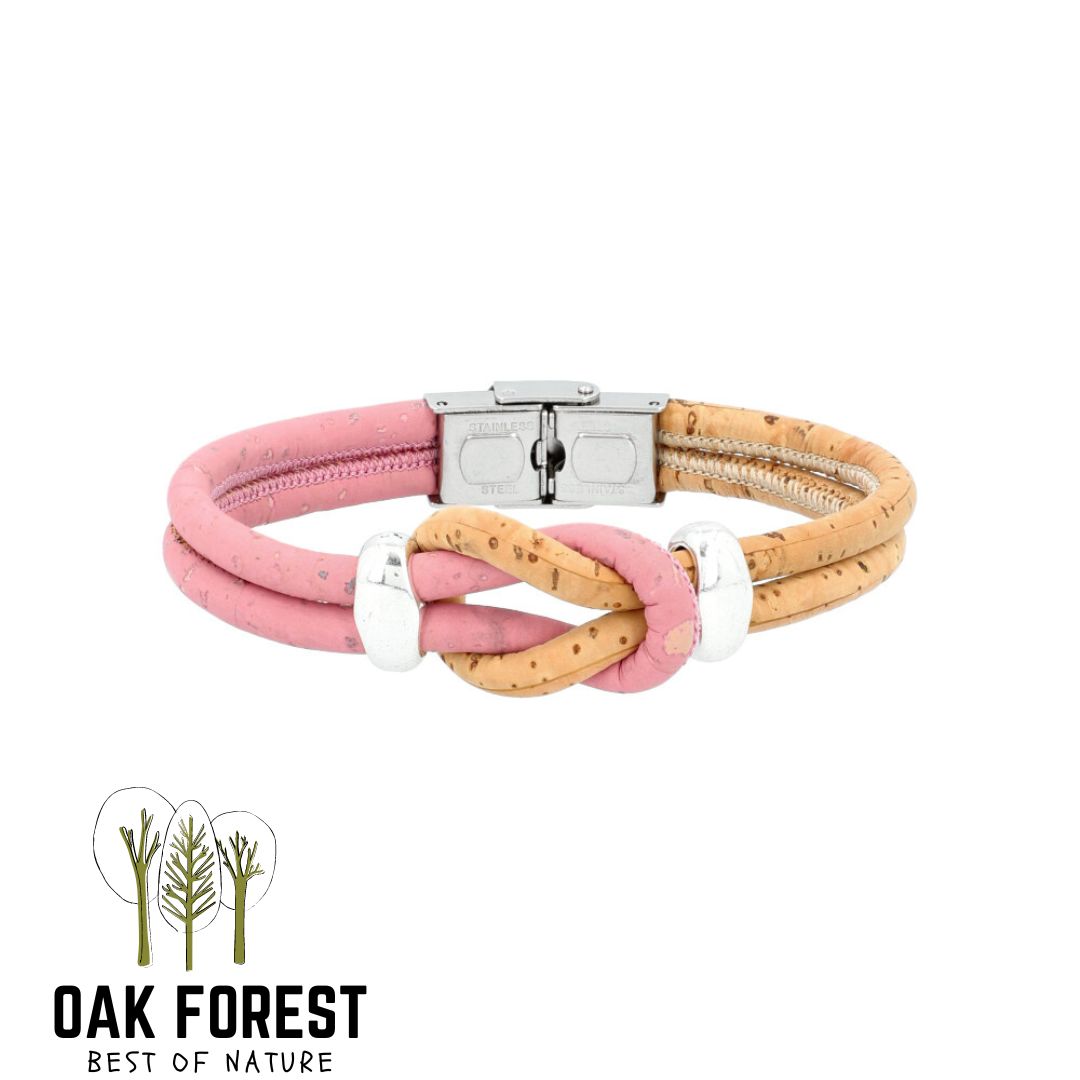bracelet liege portugal - bracelet liege femme - bracelet vegan femme - bracelet naturel en liege - bracelet liège - bracelet liège made in France - bracelet tressé liege - bracelet cuir végétal - bracelet cuir vegan