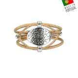 Bracelet en liège naturel Infiniti oval