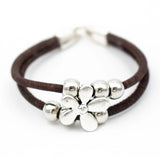 Armband aus Naturkork "Flower" color edition