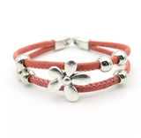 Armband aus Naturkork "Flower" color edition