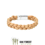 Bracelet en liège Tressé - Bracelet Vegan