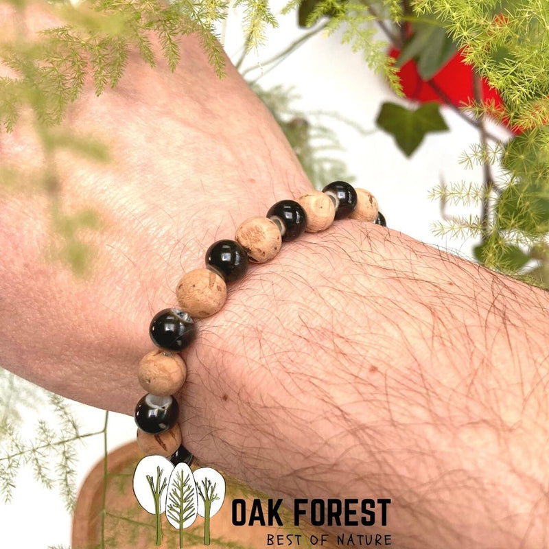 bracelet perle liege - bracelet mixte vegan - bracelet homme vegan - bracelet femme vegan - bracelet fantaisie naturel - bracelet portugal fait main - bracelet pas cher - idée cadeau homme - bracelet perles mixte - bracelet made in france