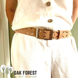 ceinture vegan femme - ceinture liège Portugal - ceinture artisanale liege - ceinture naturelle femme - ceinture bois femme - ceinture été femme - ceinture claire pour femme - idée cadeaux