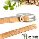 ceinture vegan femme - ceinture liège Portugal - ceinture artisanale liege - ceinture naturelle femme - ceinture bois femme - ceinture été femme - ceinture claire pour femme - idée cadeaux