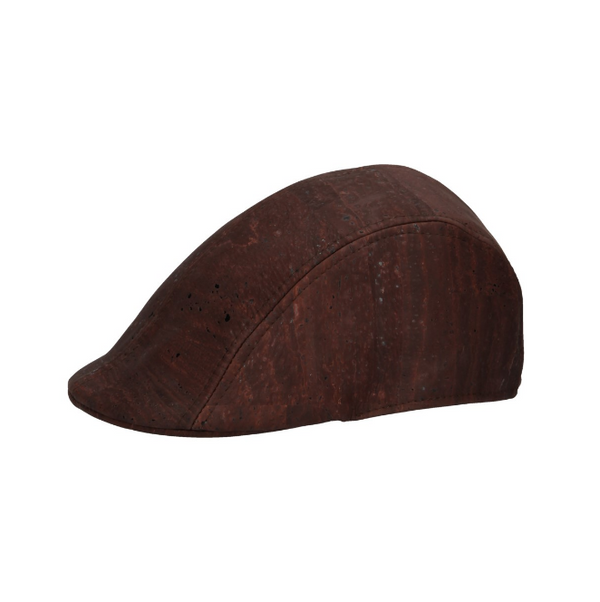 Chapeau Béret en liège naturel Marron