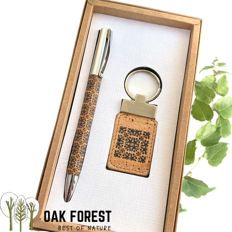 Porte clé voiture en liège - Porte-clés automobile vegan - Idée Cadeau –  Oak Forest