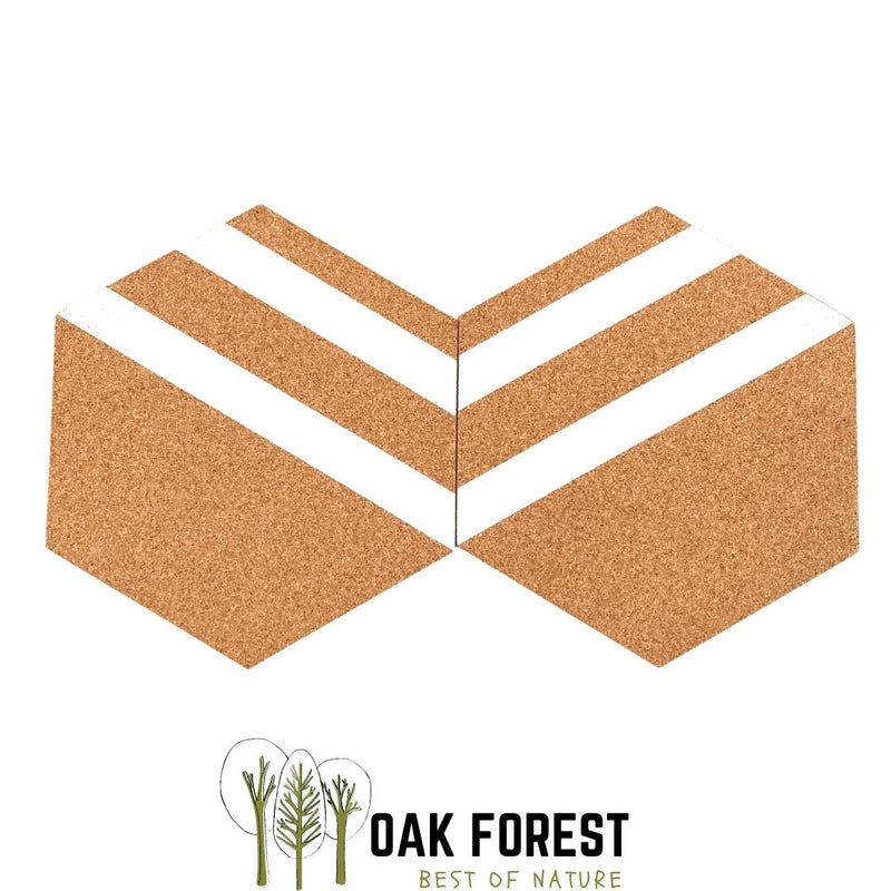 Dessous de plat design en liege naturel & écologique – Oak Forest