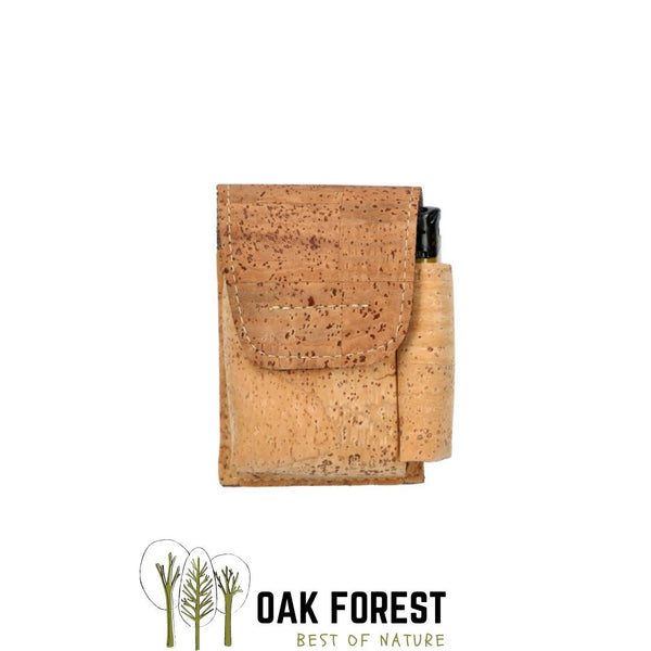 Natural cork cigarette case - Vegan cigarette case