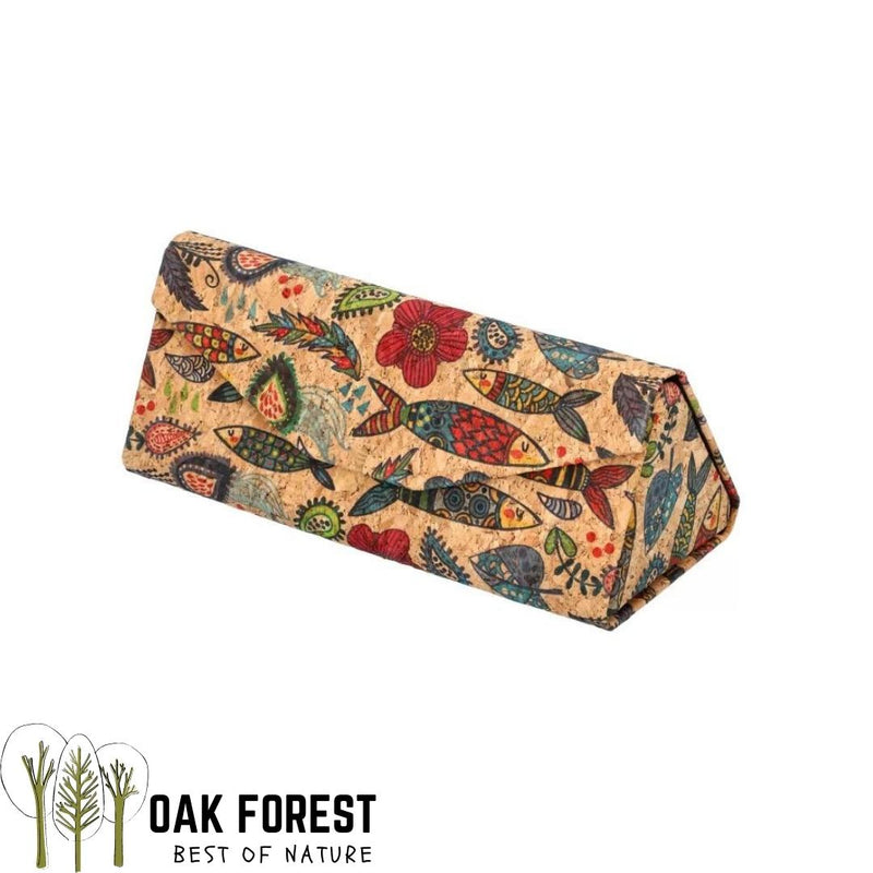 Etui à lunettes en liège Pliable rigide – Oak Forest