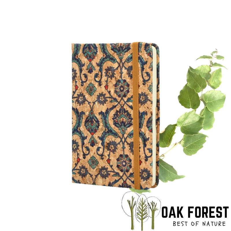Mini Notepad in artisanal natural cork - Cork notebook