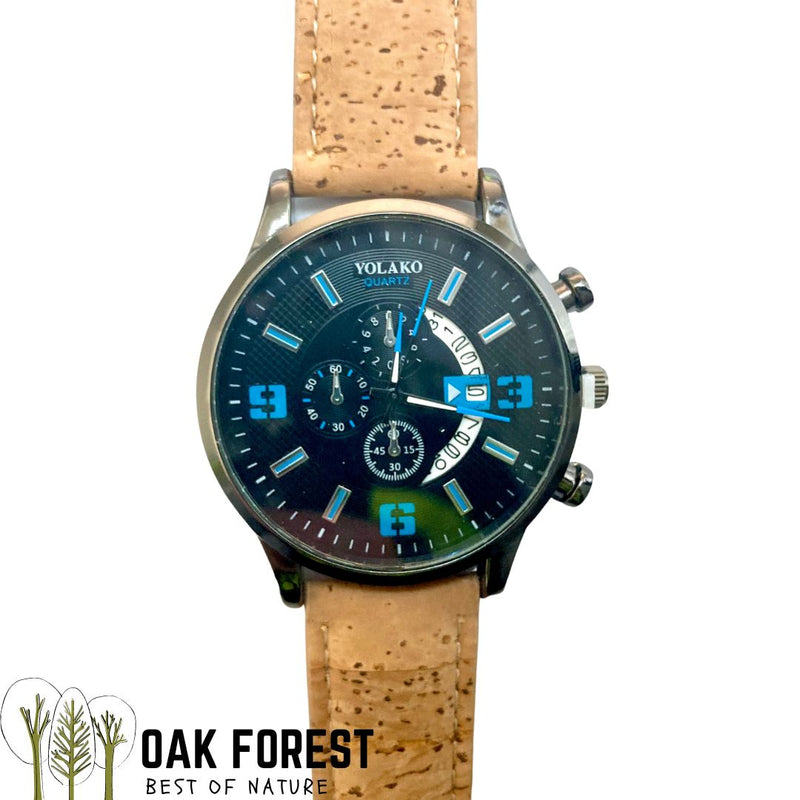 montre liege portugal - montre homme vegan - montre liege homme - montre liege femme - montre femme vegan - montre acajou vegan - montre en bois femme - montre en bois homme - montre en bois mixte - notre cuir végétal - montre made in portugal