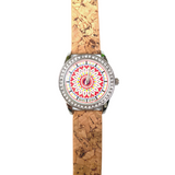 Montre liège - montre liege - montre en liège - montre en liege - montre bracelet liege - montre bracelet liège - montre vegan - montre femme