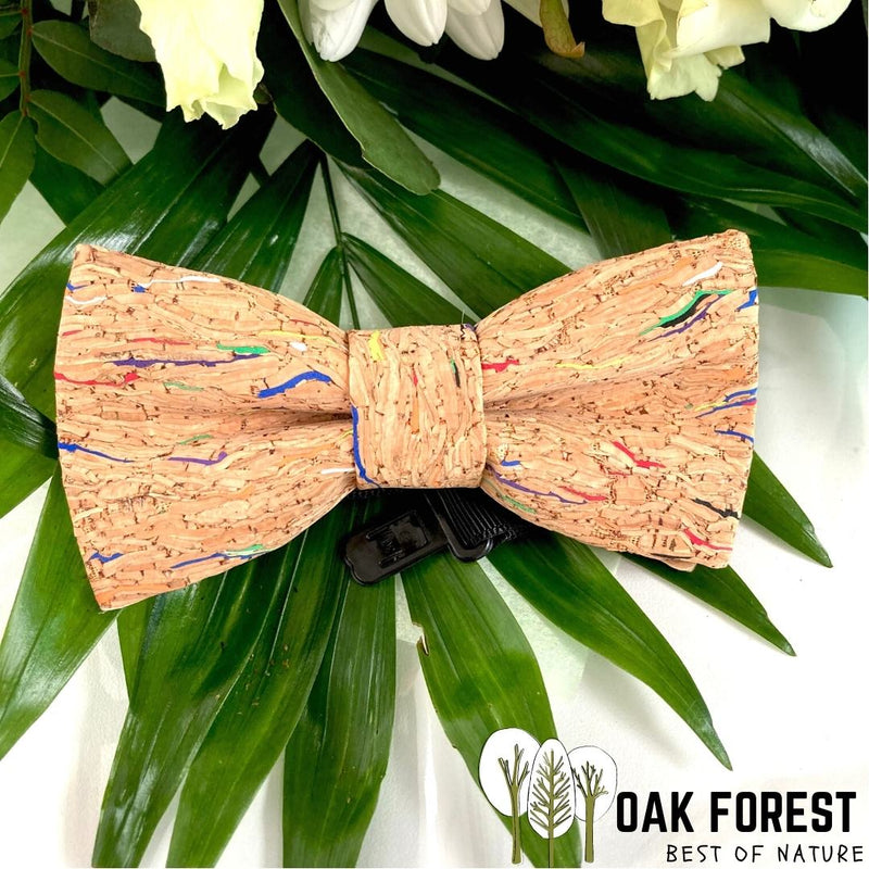 Cork Bow Tie "Multicolored" - Adult or Child