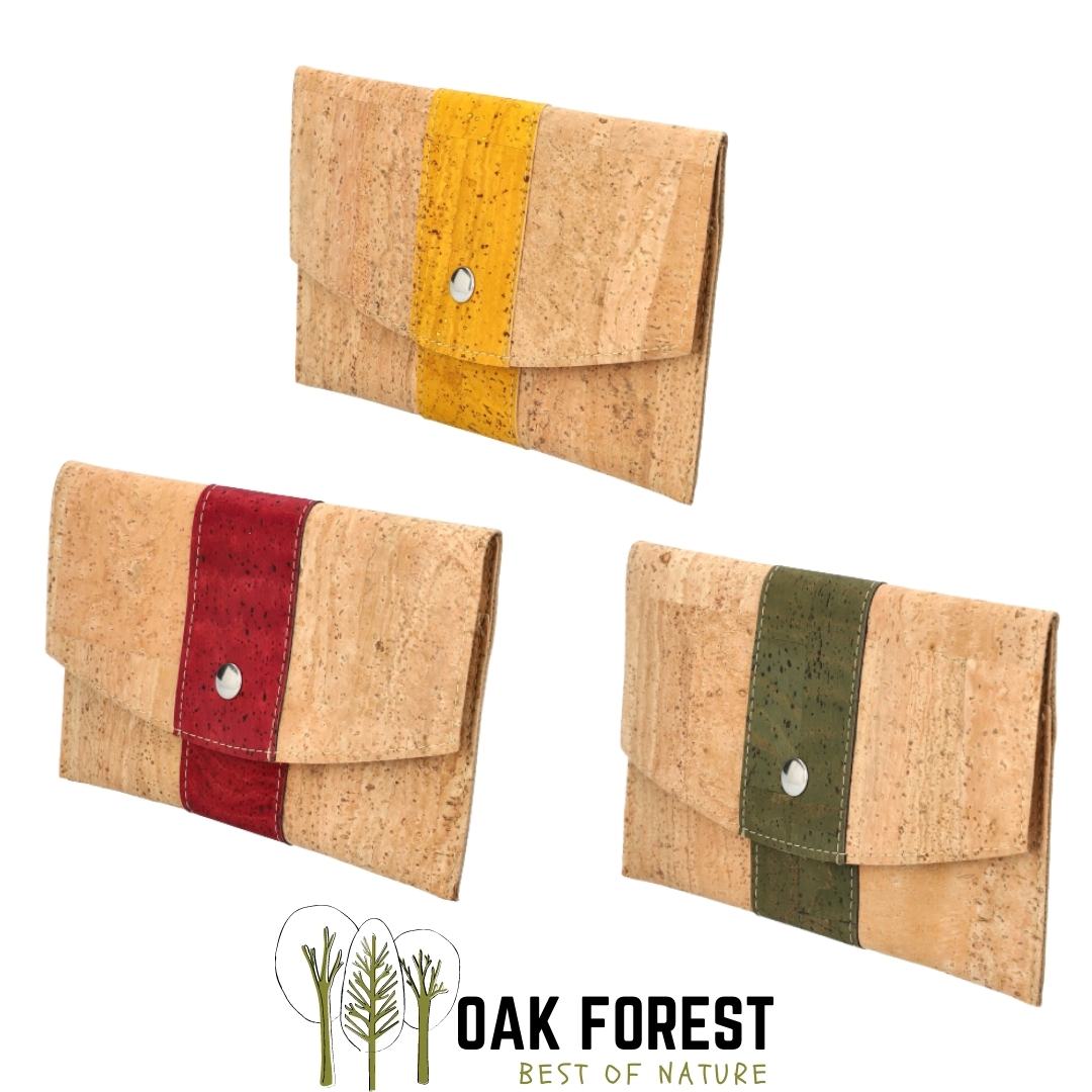 portefeuille vegan liege - pochette vegan liege - pochette portefeuille - portefeuille femme vegan - portefeuille homme vegan - pochette cuir végétal 