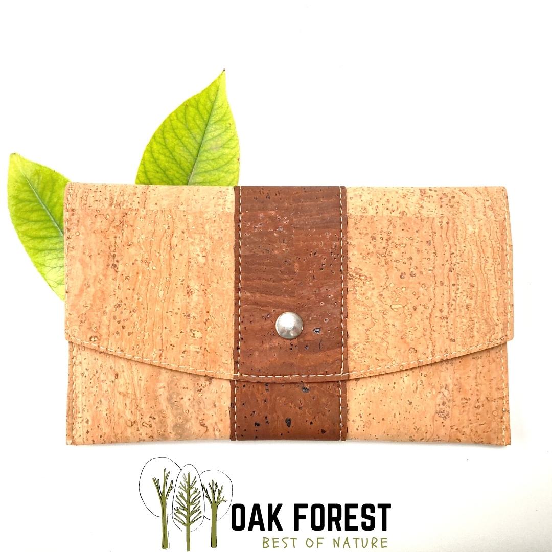 portefeuille vegan liege - pochette vegan liege - pochette portefeuille - portefeuille femme vegan - portefeuille homme vegan - pochette cuir végétal 