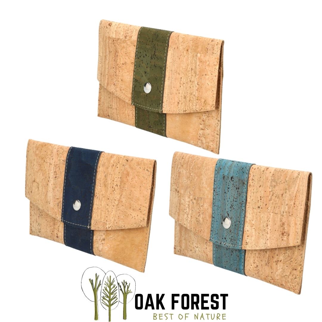 portefeuille vegan liege - pochette vegan liege - pochette portefeuille - portefeuille femme vegan - portefeuille homme vegan - pochette cuir végétal 