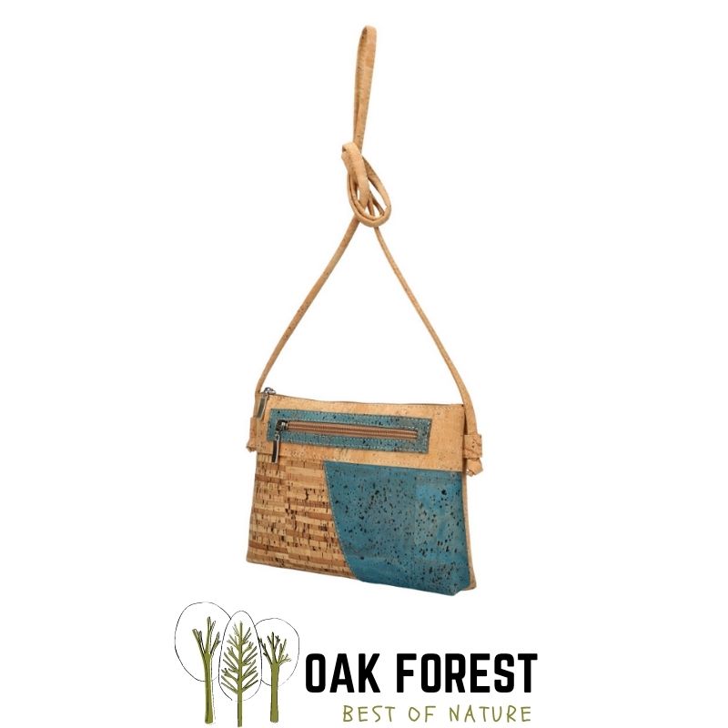 Elegance “DUO” CORK CROSSBODY BAG – Eco-Chic on the Shoulder 