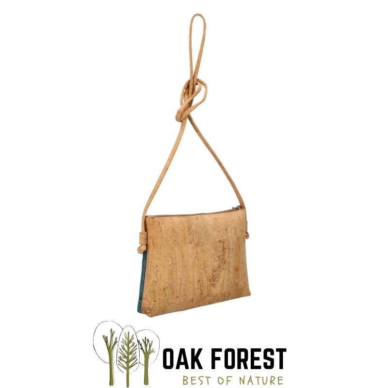 Elegance “DUO” CORK CROSSBODY BAG – Eco-Chic on the Shoulder 