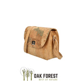 "Cube" cork handbag - Vegan cork shoulder bag