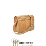 "Cube" cork handbag - Vegan cork shoulder bag