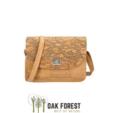 "Cube" cork handbag - Vegan cork shoulder bag