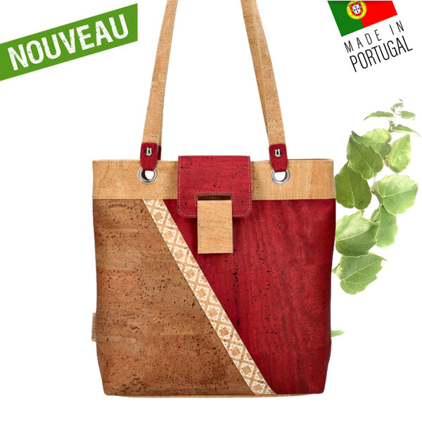 sac en liège - sac en liege - sac bandoulière en liège - sac bandouliere en liege - sac à main liège - sac bandoulière femme - sac origami - sac original - sac vegan - sac cuir végétal - sac bandoulière pas cher - sac bandoulière petit prix- sac naturel - petit sac fille - sac pratique - sac géométrique-sac à main en liège portugal