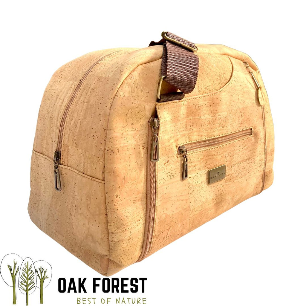 Magnifique Sac de voyage en li ge Vegan et cologique Oak Forest