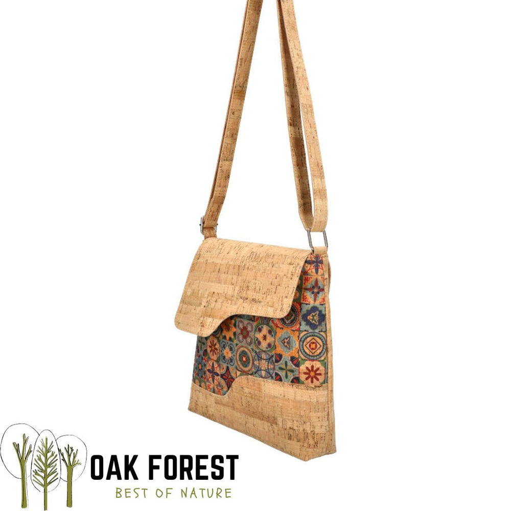 Portefeuille ceinture en liege naturel Portefeuille Sac ceinture Oak Forest