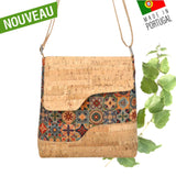 sac en liege vegan - sac liege portugal - sac liege France - sac liège portugais - sac en liège vegan - sac motif Picasso - sac cuir vegan - sac cuir végétal - sac a main liege - sac femme naturel - sac femme vegan - cruelty free