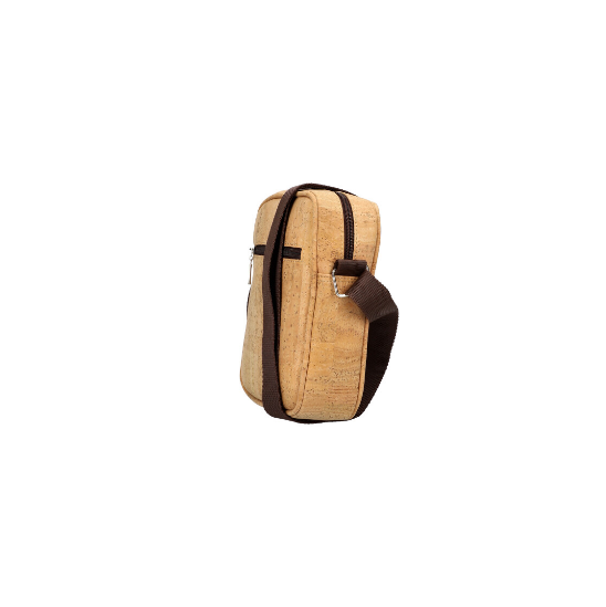 Handgefertigte Kork-Umhängetasche „Für Männer“