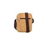 Handmade cork shoulder bag "For men"