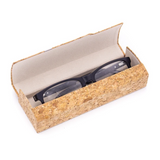 Etui à lunettes en liège artisanal "Hippie"